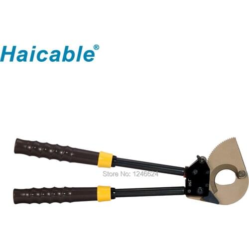 High Quality Extended Handle Cable Cutting Tool J50 Ratchet Wire Cutter ACSR below dia 50mm(1440mm2) OR Cu/Al armoured cable