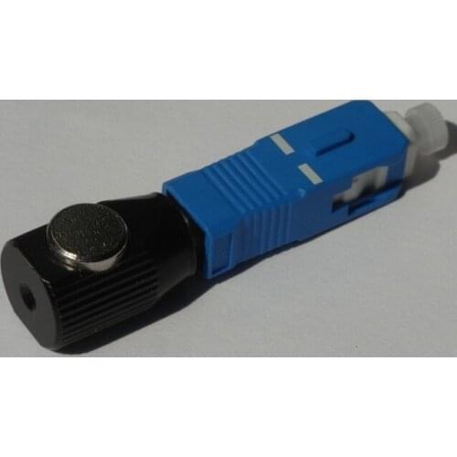 High Quality Round Type Bare Fiber Optic Adapter SC/UPC Adaptor