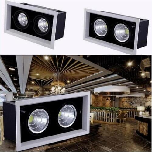 YRANK LED Downlights 20W 40W 60W COB LED Light Recessed Ceiling Lamps Indoor Lighting Warm Cool White AC85-265V LED Lighting