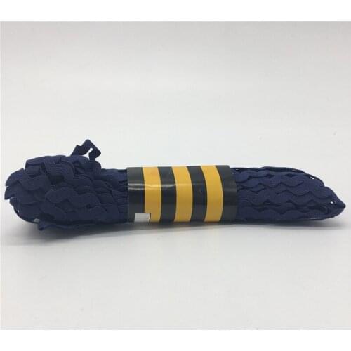 15yards 6mm Navy blue Polyester Ribbon Zig Zag Ribbons DIY Handmade Material For Wedding Party Christmas Decoration