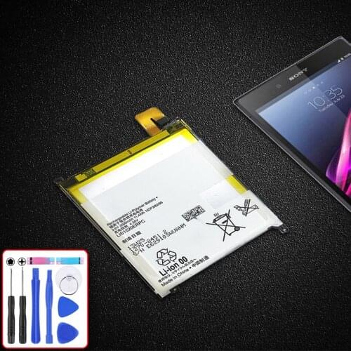 Battery For Sony Xperia Z Ultra / ZU / L4 XL39h C6802 C6833 Togari 3000mAh Cell Phone Battery LIS1520ERPC