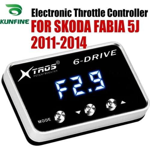 Car Electronic Throttle Controller Racing Accelerator Potent Booster For SKODA FABIA 5J 2011-2014 Tuning Parts Accessory