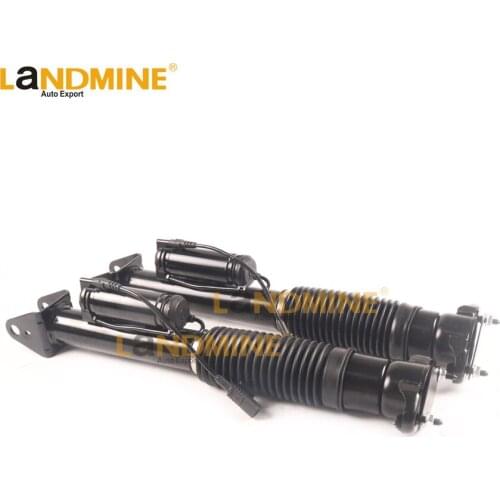 Free Shipping New 2X Rear Shock Absorber Suspension Spring With ADS Fit Mercedes-Benz W166 ML250 4MATIC ML350 1663200130