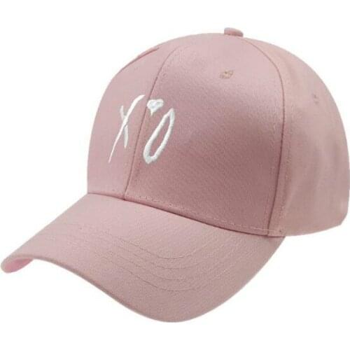 Embroidery XO Baseball Cap For Men Love Heart Snapback Hip Hop Cap Streetwear Sports K Pop Dad Hat Kpop Trucker Cap Dropshiping