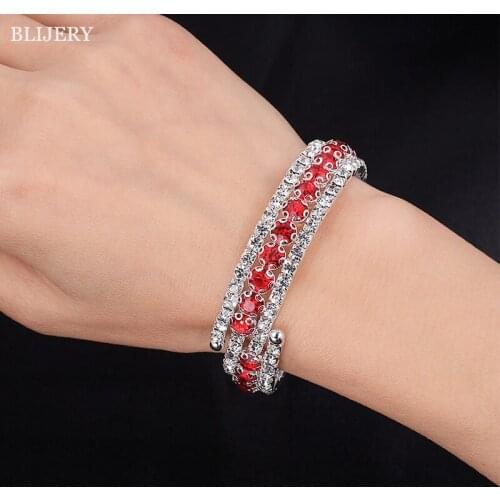 Красные браслеты BLIJERY China At AliExpress
