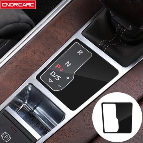 Center Console Gear Shift Protective Film Decoration Cover Trim Car Styling For Audi A6 C8 2019 2020 LHD Interior Accessories