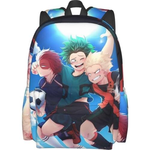 Anime Cartoon Children School Backpacks CMy Hero Academia Poster Book Bags for Girls Boys Teenage Travelling Casual Day Packs