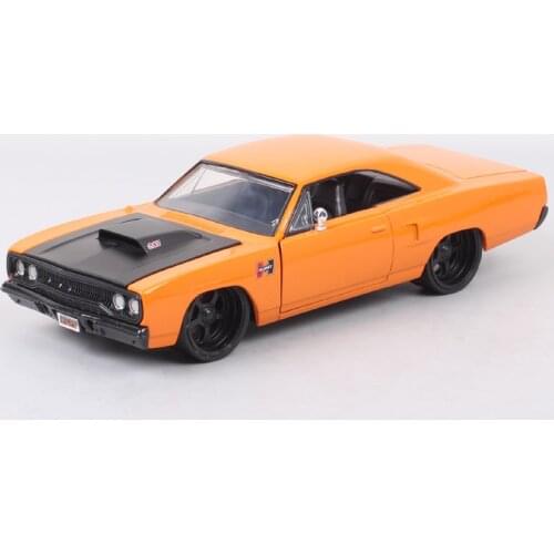 Kids 1/24 Scale Jada 1970 Plymouth Road Runner Classic Muscle Car Diecasts & Toy Vehicles Metal Auto Thumbnails For Collection