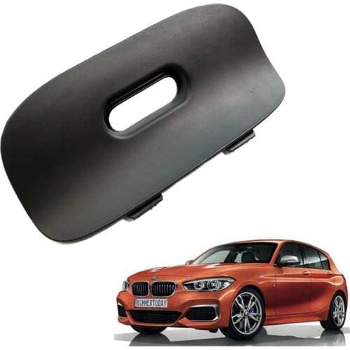 JEAZEA for BMW X5 E53 2000 2001 2002 2003 2004 2005 2006 Rear Bumper Cover Trim Flap Trailer Hitch Mount 51128402327 Car Acc