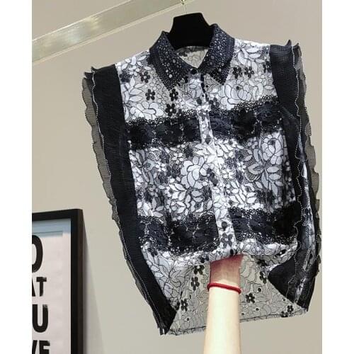 KADUWAKI Women's Shirts With Embroidery