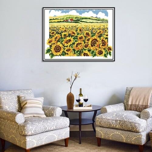 Cross Stitch Kit Printed Cross-stitch Set Embroidery Needlework