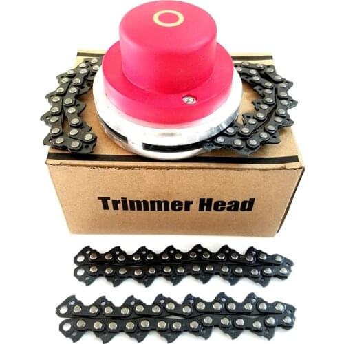 New Replacement Universal M10 65Mn 1 Set Lawn Mower Brushcutter Chain Grass Trimmer Head for Garden Lawnmower Tools Spare Parts