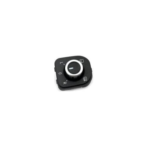 Control Switch For car Chrome Chrome Rear View Mirror Switch (w/ Heat & Fold Functions) for Golf MK6 car styling