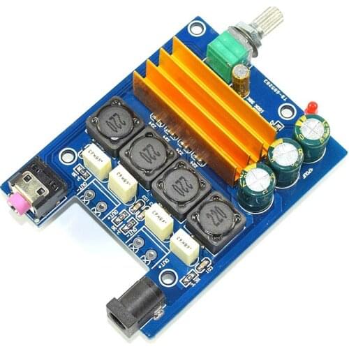 KYYSLB Class D DC24V 4-8 Euro Digital Amplifier Board TPA3116 2.0 50W+50W HIFI Digital Power Amplifier Board