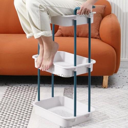 Bathroom Shelf, Washing Machine Storage Rack, Toilet Supplies, Toilet, Movable Floor Basin Rack