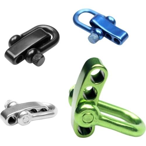 U Style 304 Stainless Steel Adjustable Shackle Buckle for Bracelet DIY