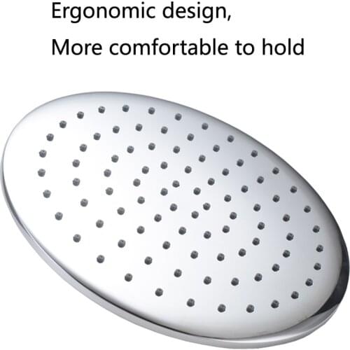 1pc Silver 8 nch Ultrathin Rainfall Shower Head