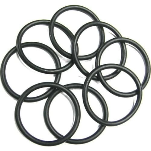 100 piece/EPDM o-ring/ OD Size:16.5/37/50/62/75/88/100*6/ EPDM o ring seal dichtung black Water-tight O-rings