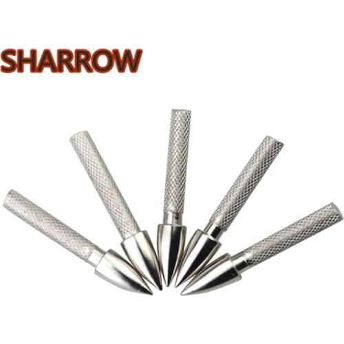 20/50Pcs 60 Gr Archery Arrowhead Insert Arrow Point Practice Broadhead Tip For ID 4.2mm Arrow Shaft Shooting Target Accessories