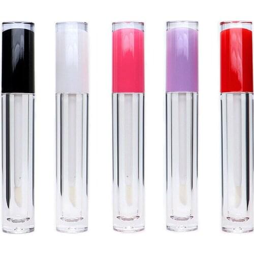 5 Pcs/bag 5ml Empty Lip Gloss Tubes Containers Lip Balm Lipstick Packaging Lipgloss Tube Cosmetic Container Bottle Wholesale