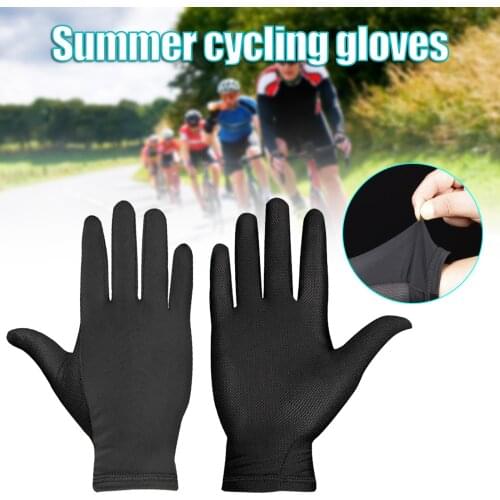 Quick-drying Lined Gloves Breathable Cool Motorcycle Gloves for Summer Cycling Universal for Men and Women M8617