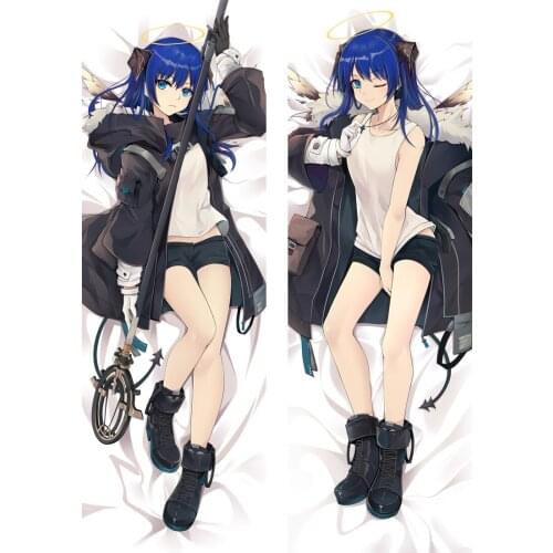 Anime Cartoon Arknights Sexy Body Hugging Pillows Cases Cover Pillowcase Poszewki Dakimakura Cosplay Pillow 19095