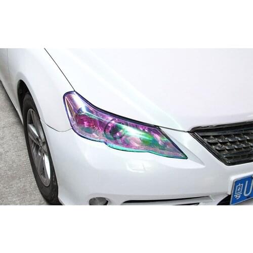 Colorful Car Tail Light Film Car Headlight Sticker Color Change Tint Vinyl Film Waterproof Sticker