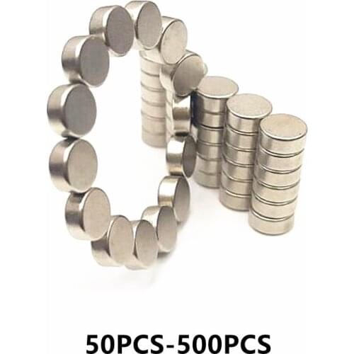 NdFeB Magnet Disc Dia. 6x2.5 mm 0.236" Diametrically Magnetized Magnet Neodymium Permanent Rare Earth Magnets