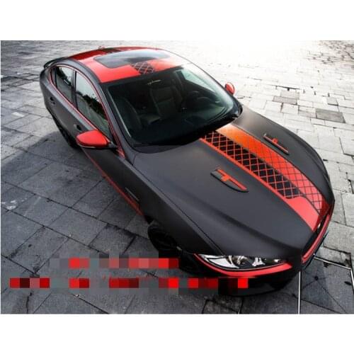 Racing Sticker For Jaguar XF Door Body Exterior Decoration Body Modified Sport Sticker Foil