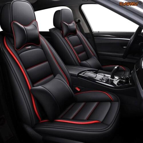 KAHOOL leather car seat covers For volvo xc70 xc50 xc40 renault megane 4 latitude symbol byd car styling auto accessories