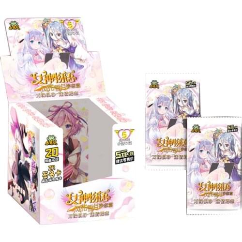 Goddess Story Collection Cards Falling Goose Child Kids Birthday Gift Game Playing cards Table Toys For Family Christmas