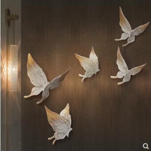 Beautiful animal wall stickers, butterfly crafts, wall decorations, office home decorations