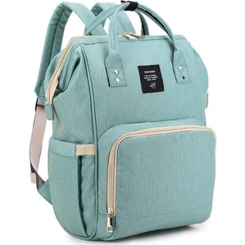 Fashion Mummy Maternity Diaper Bag Backpack Brand Large Capacity Baby Bag Travel Backpack Bag nappy for Baby Care