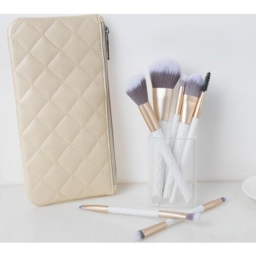 New Product 7 Professional Makeup Brush Tool Set Loose Powder Brush Double-headed Eyeshadow Brush Mixed Beauty Makeup Brush