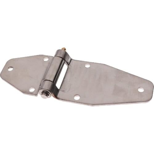 2 Pieces Auto Truck Trailer Hinge Good Bearing Large Box Stainless Steel