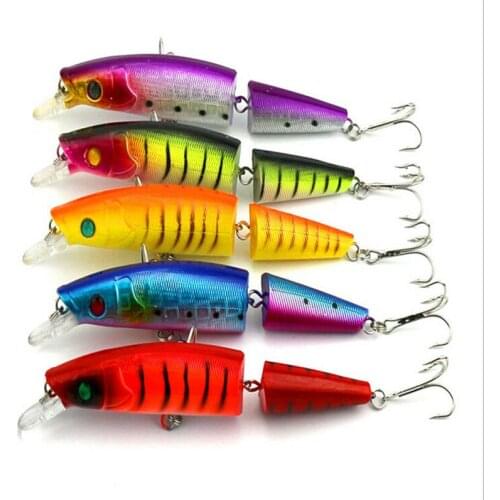 Lure Multi-Segment 14cm 20.2g Paragraph 2 False Fishing Bait Plastic Swimming Depth1.2-2 m Free Shipping