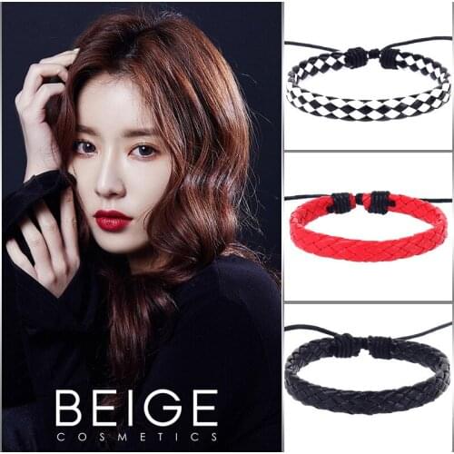 Attractive Handmade Braided rope Bracelet Women Lovers Couple Charm Female Male Paired Friendship Jewelry Bracelets For Women