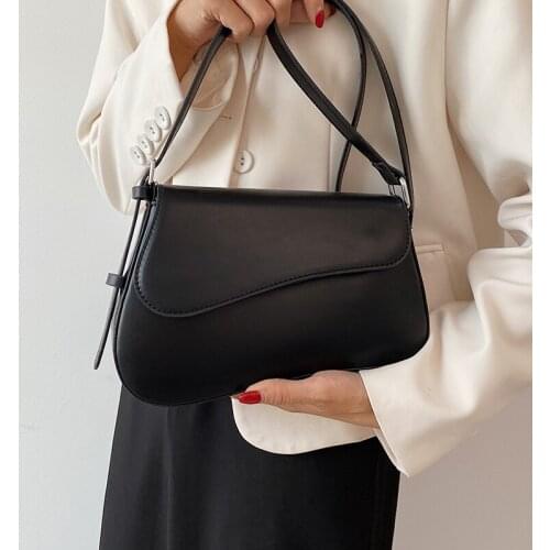 Simple Small Womens Bag 2021 Fashion Square Crossbody Bags Solid Color Designer Female Handbags Vintage Flap Shoulder Bags Sac