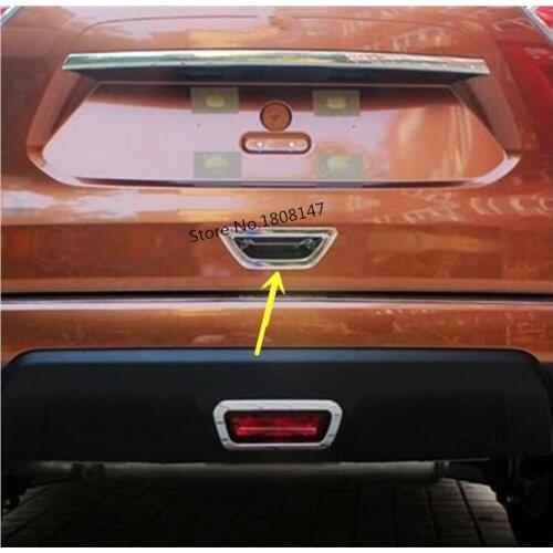 Car frame trims ABS chrome trunk tail rear door handle bowl lamp panel For Nissan X-trail xtrail T32/Rogue 2017 2018 2019 2020
