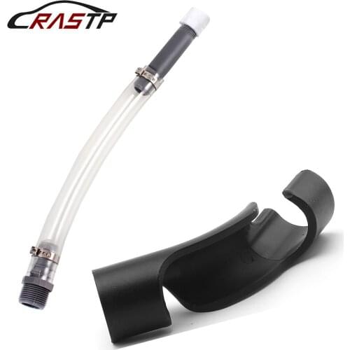 RASTP-Flexible Racing Fuel Hose With Hose Elbow kit For VP Racing Fuel LC2 Tank Scribner Fuel Tank RS-OCC060
