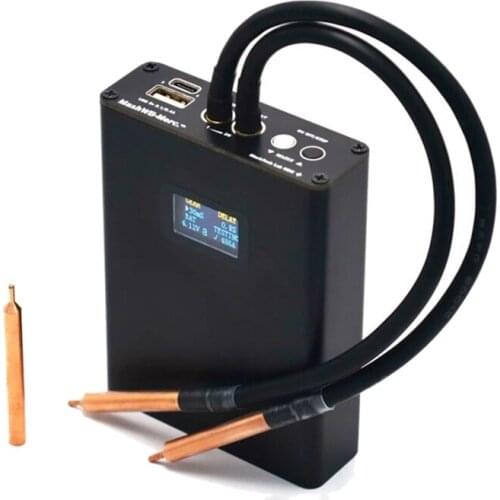 Mini Spot Welder Kit Portable Digital Display Spot Welding Machine Weld Tools For 0.2Mm Nickel Plated 18650 Battery Pack