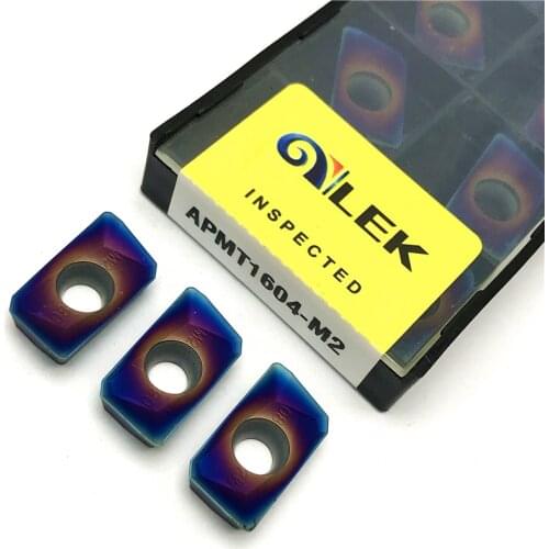 APMT1604 M2 carbide insert Milling turning tool Nano coating CNC turning insert APMT1604 Stainless steel processing Cutting tool