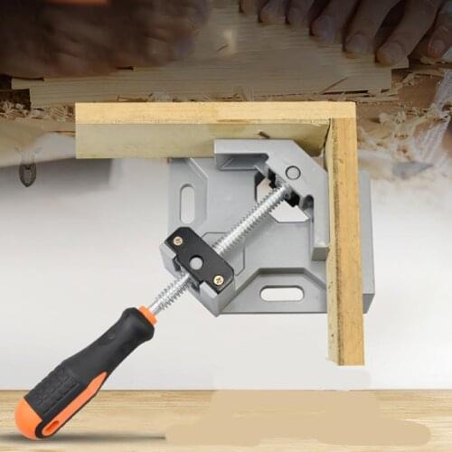 90 Degree Corner Clamp Right Angle Clip Plastic Single Hanle Double Handle Clamps For Woodworking Framing Photo Clamping Tools