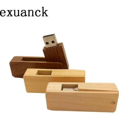 Exuanck Custom Logo Usb Pen Drive Wedding Gift 4-64GB 2.0 Memory Stick Flash Pendrive (Over 20 Pcs FreelOGO)