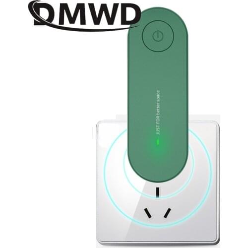 Ionic Air Purifier Filter Negative Ion Generator Deodorizer Air Ionizer Freshener Deodorant Smoke Smell Remover Cleaner EU Plug