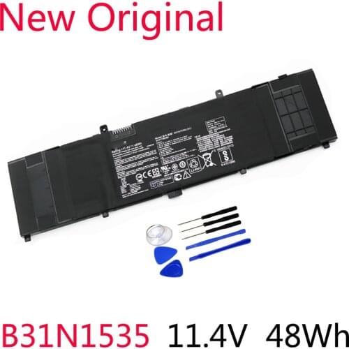 B31N1535 New Original Battery For ASUS ZenBook UX310 UX310UA UX310UQ UX410 UX410UA UX410UQ U4000U U400UQ RX310U 11.4V 48WH
