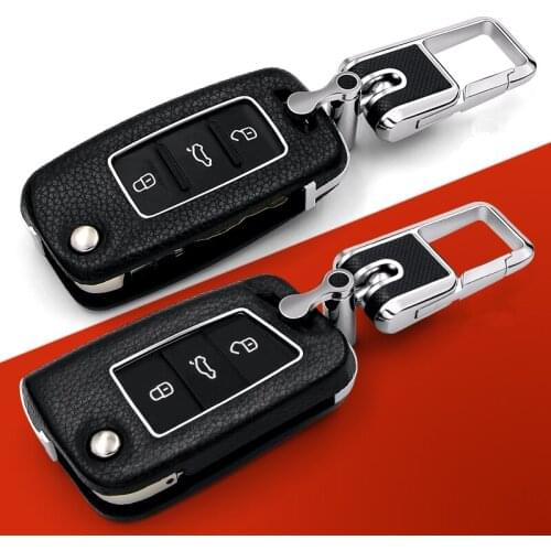 Car Remote Key Case Shell Cover Key Cover For Volkswagen vw golf 4 5 6 7 Skoda Polo Passat Tiguan Bora Accessories
