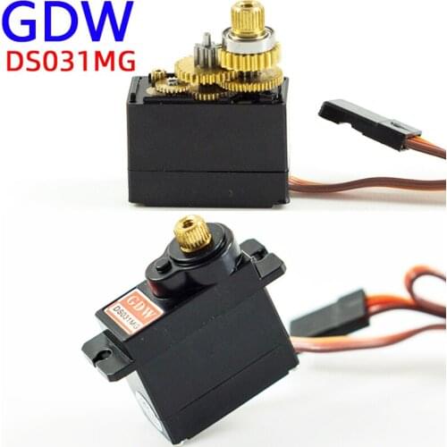 GDW Digital Servo Metal Gear Servo 9/12g DS021MG KST113 RC Helicopter Parts for ALIGN AZLRC TAROT 450/L 380 470L X360 Helicopter