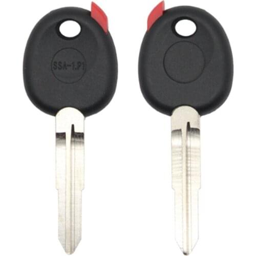 DAKATU Transponder key Shell Case For Ssangyong Kyron Actyon Fob Key Cover Replacement car key shell case