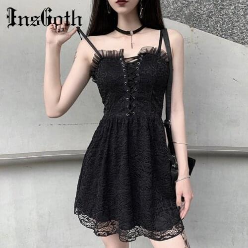 INSGOTH Womens Summer Dresses
